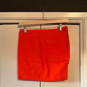 NWT Vibrant Orange J Crew Shorts